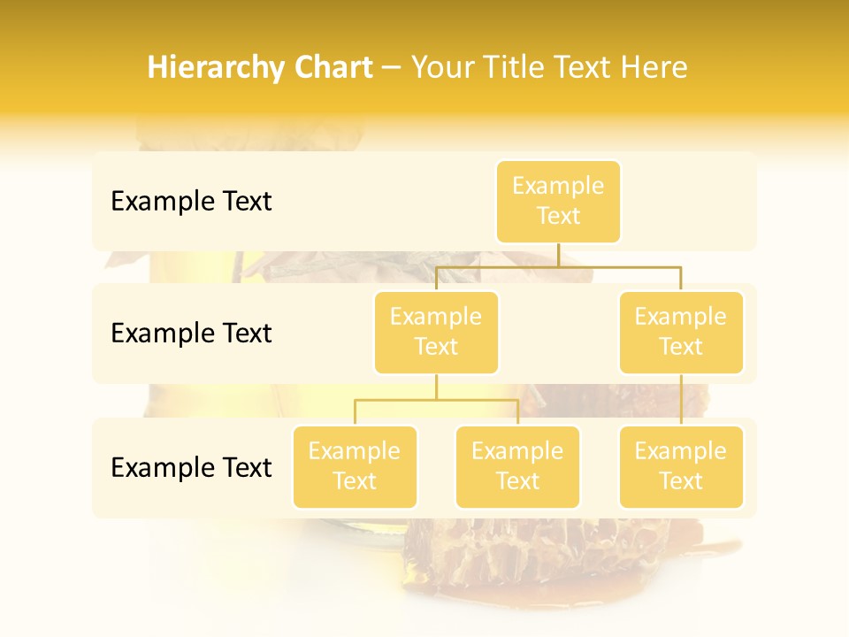 Honey Floral Background PowerPoint Template