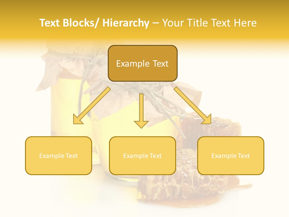 Honey Floral Background PowerPoint Template
