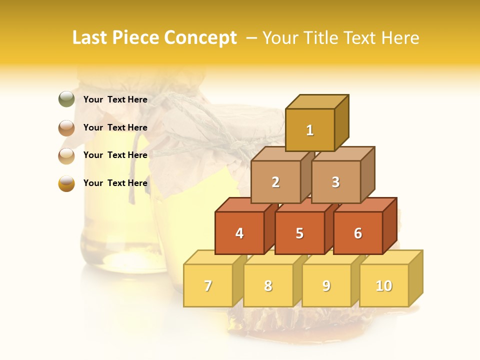 Honey Floral Background PowerPoint Template