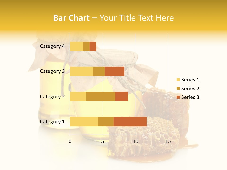 Honey Floral Background PowerPoint Template
