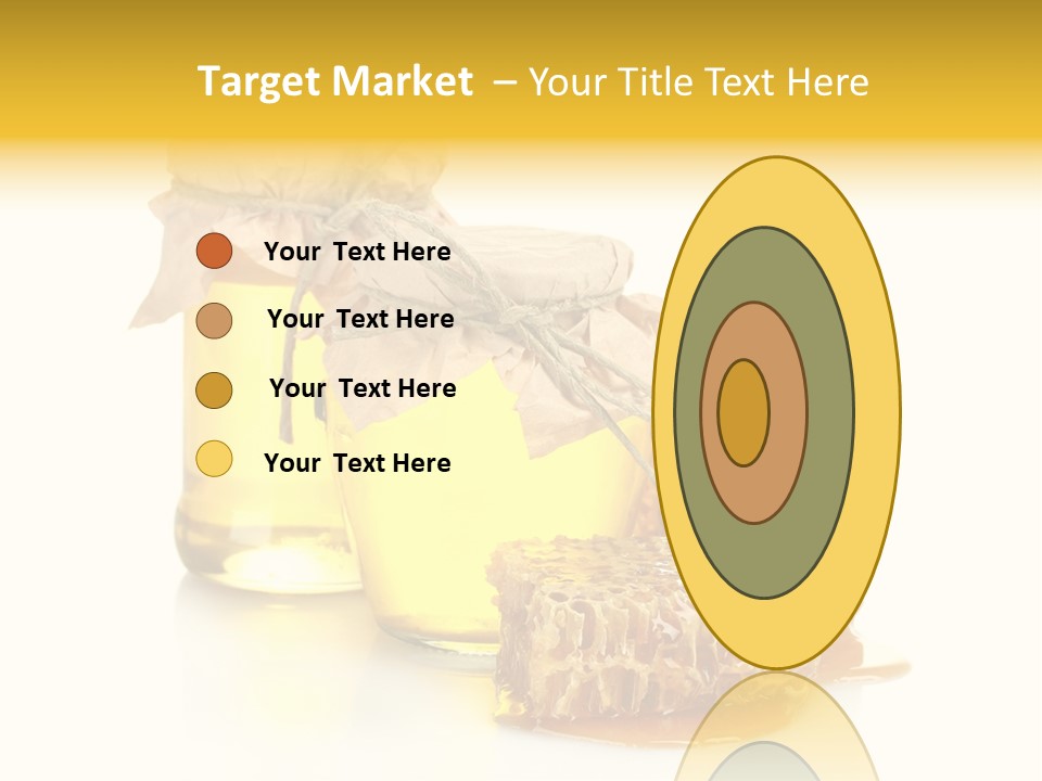 Honey Floral Background PowerPoint Template