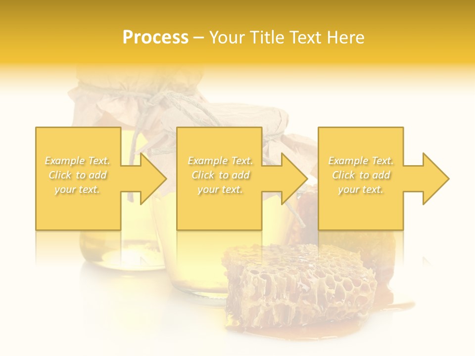 Honey Floral Background PowerPoint Template