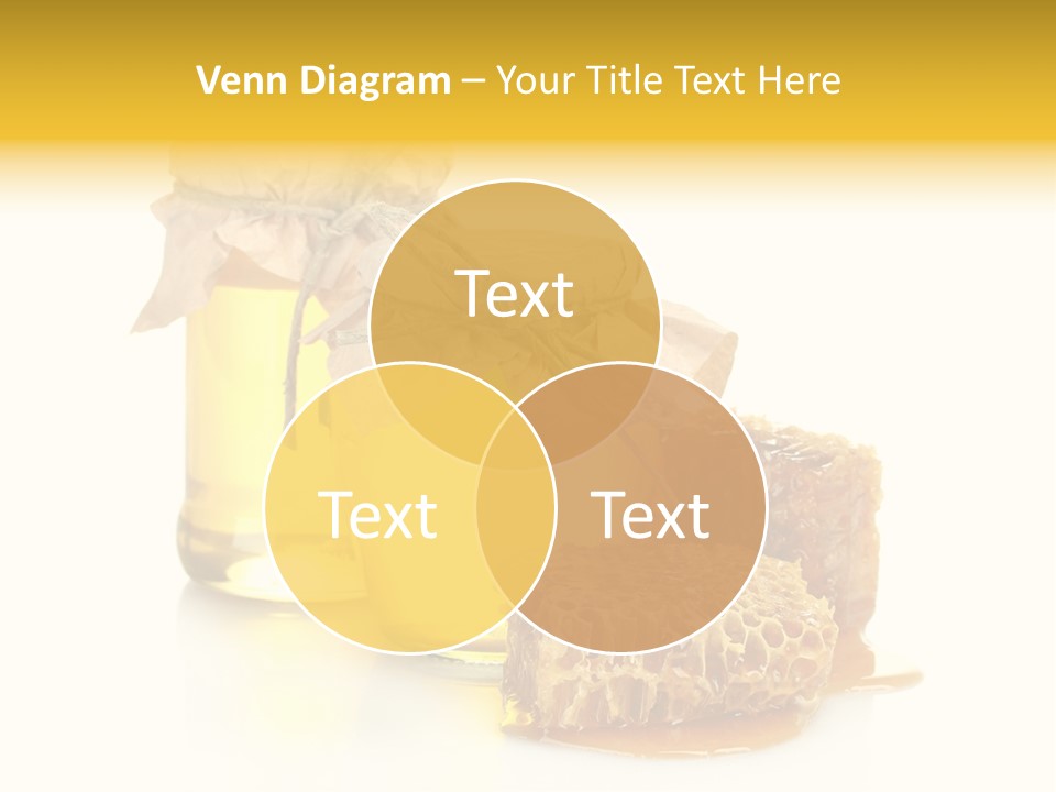Honey Floral Background PowerPoint Template