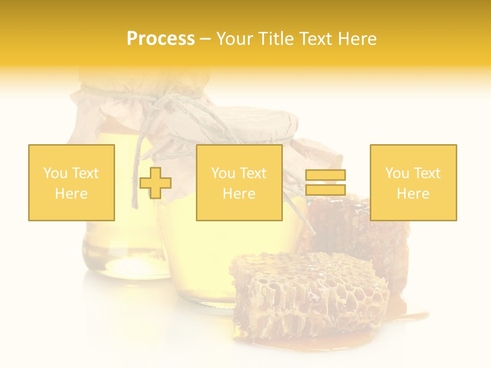 Honey Floral Background PowerPoint Template