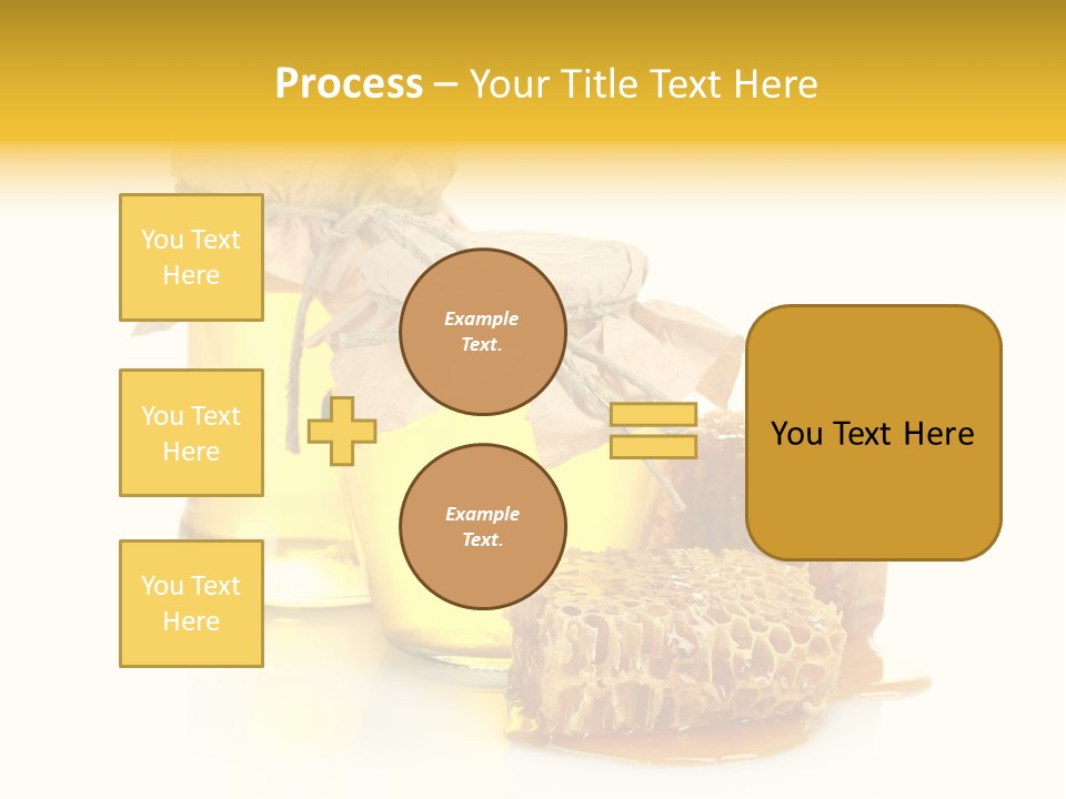 Honey Floral Background PowerPoint Template
