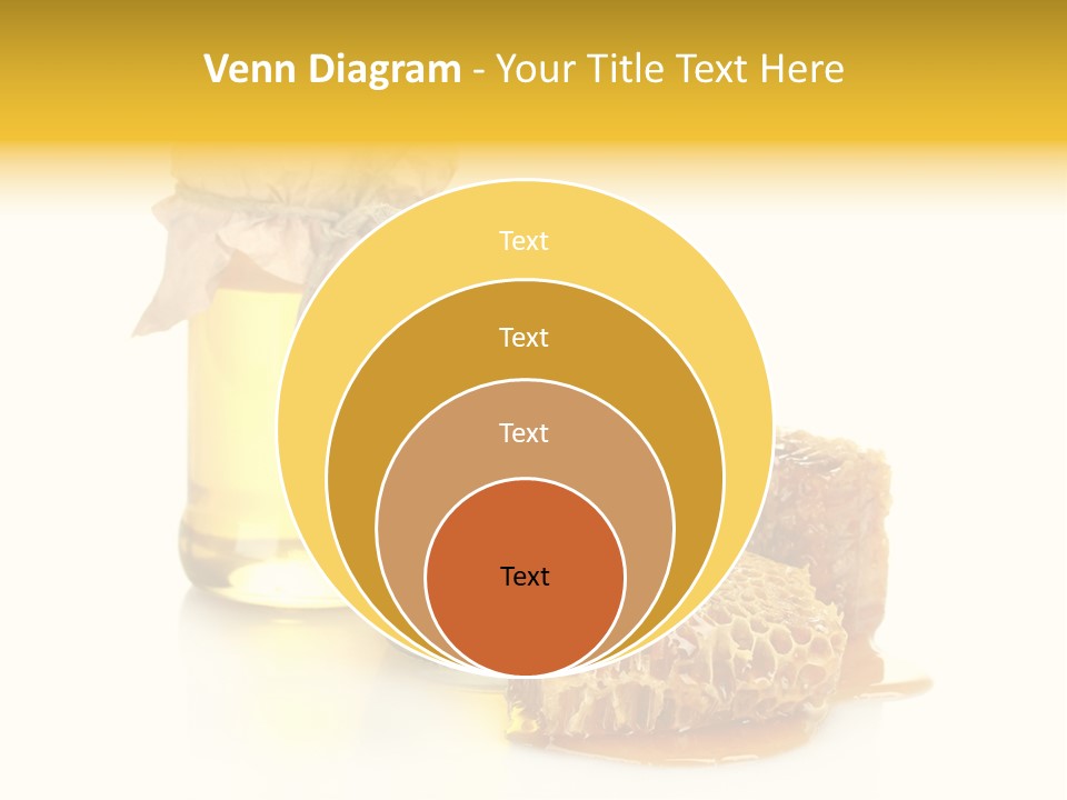 Honey Floral Background PowerPoint Template