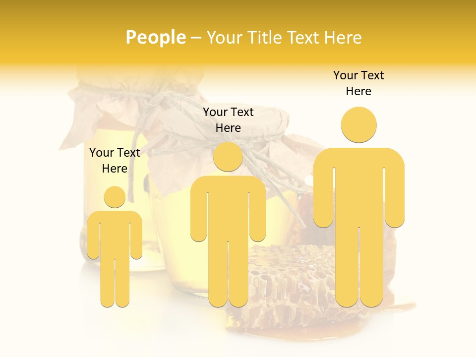 Honey Floral Background PowerPoint Template