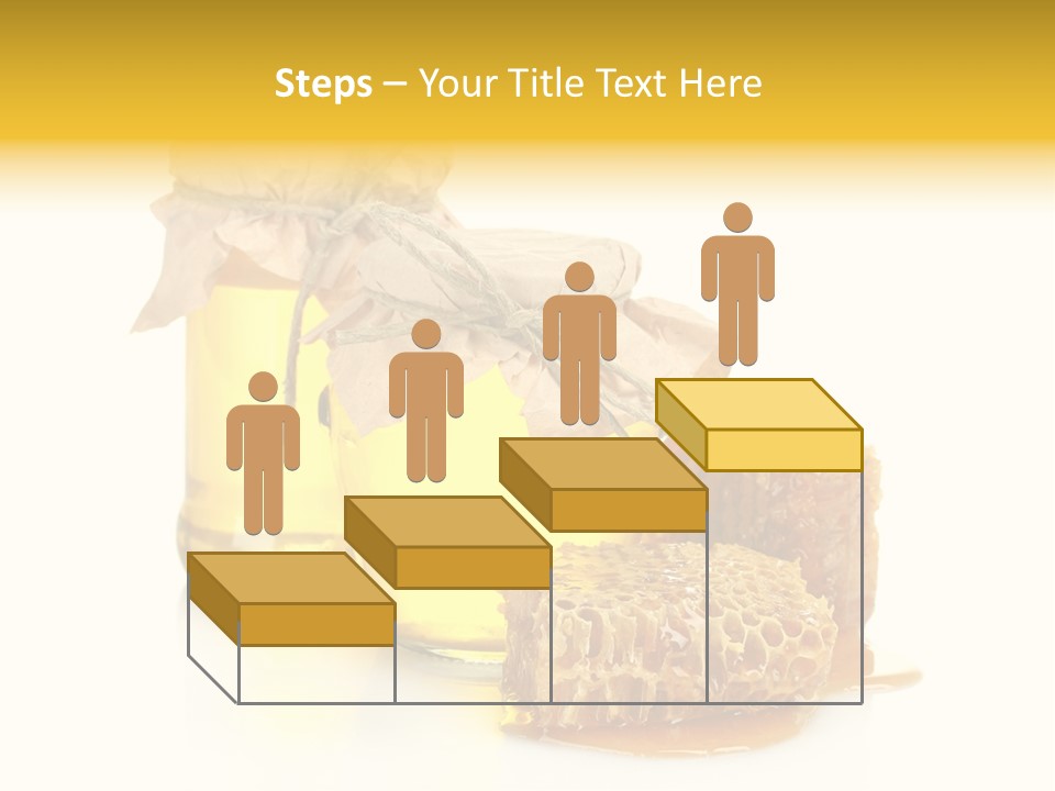 Honey Floral Background PowerPoint Template