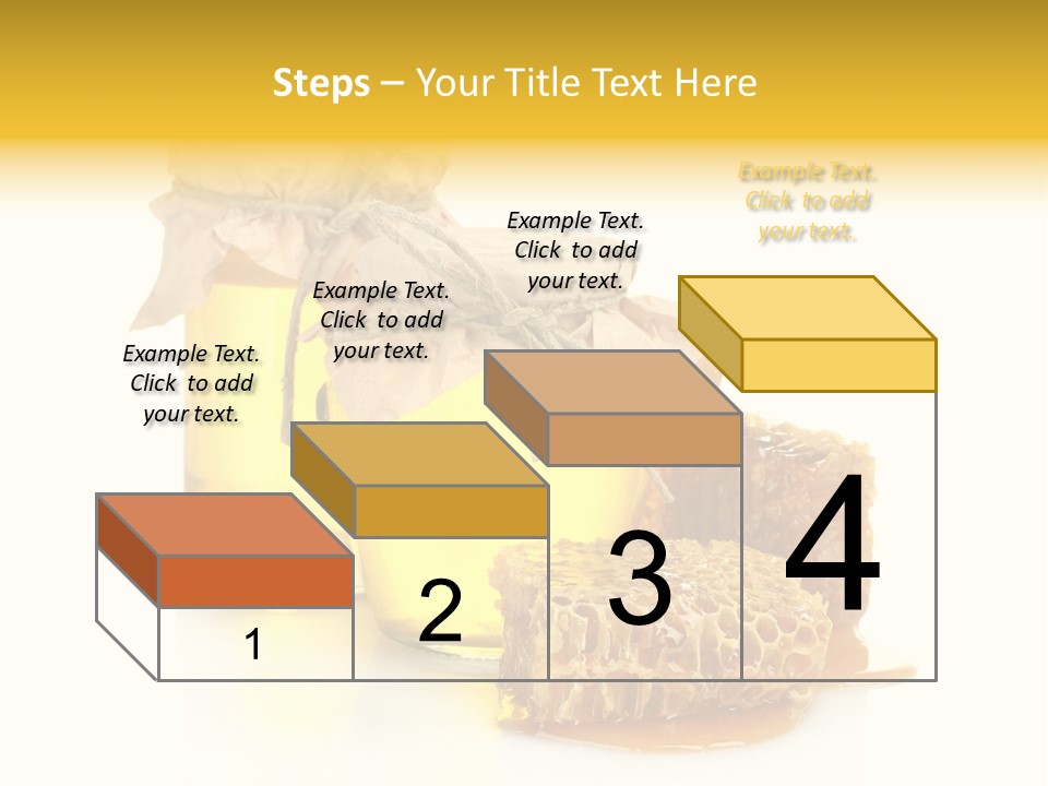 Honey Floral Background PowerPoint Template