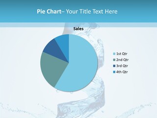 White Water Splash PowerPoint Template