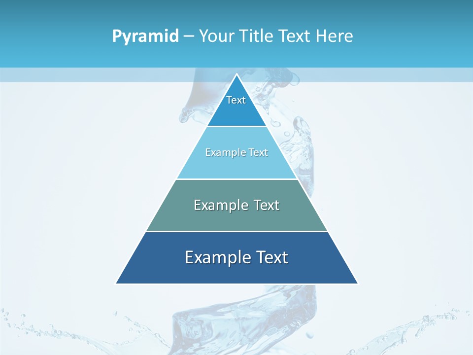 White Water Splash PowerPoint Template