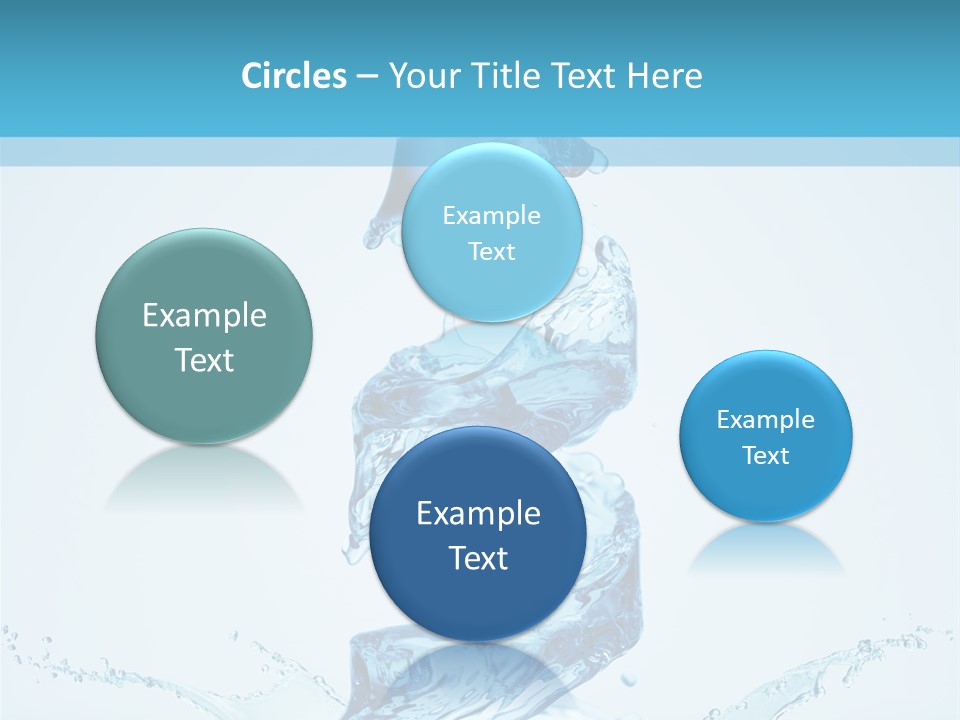 White Water Splash PowerPoint Template