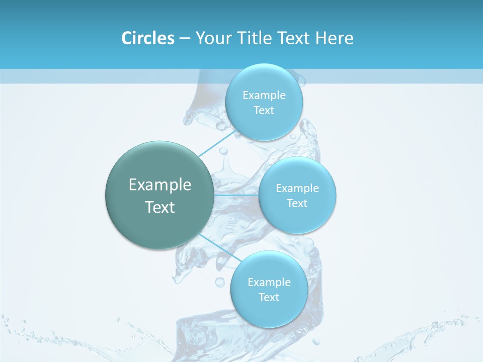 White Water Splash PowerPoint Template