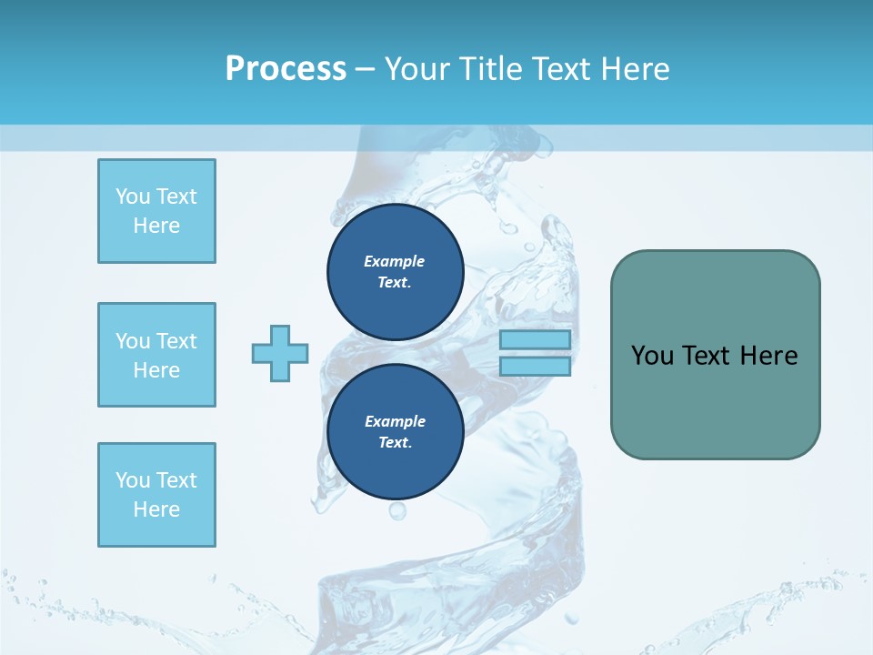 White Water Splash PowerPoint Template