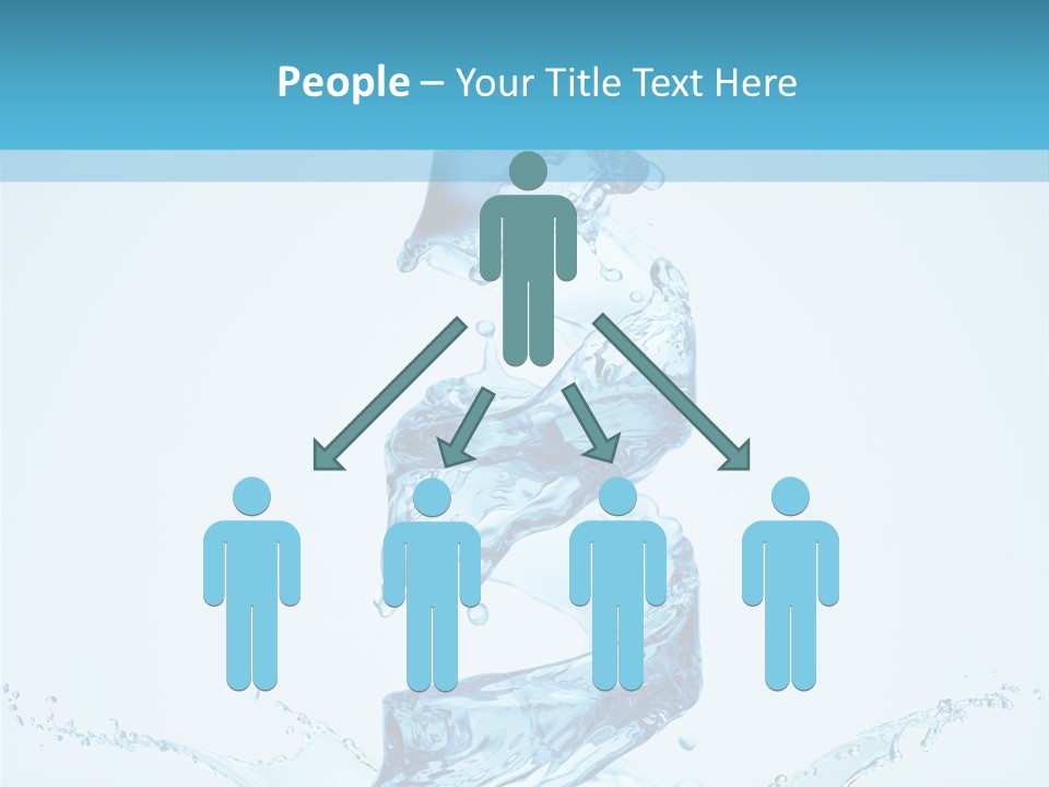 White Water Splash PowerPoint Template