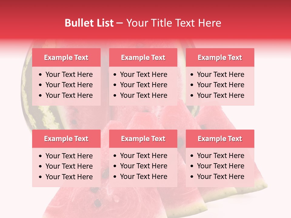 White Portion Raw PowerPoint Template