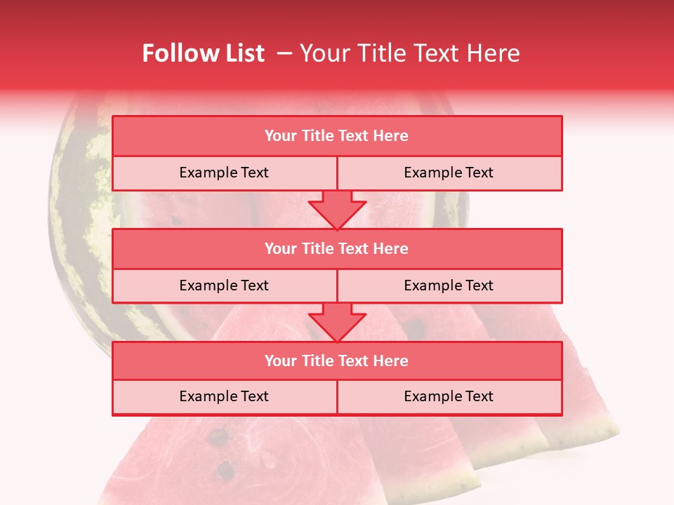 White Portion Raw PowerPoint Template