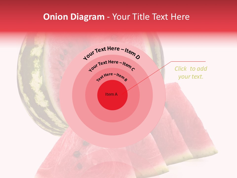 White Portion Raw PowerPoint Template