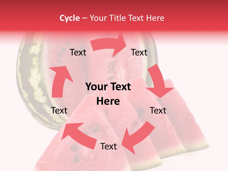 White Portion Raw PowerPoint Template