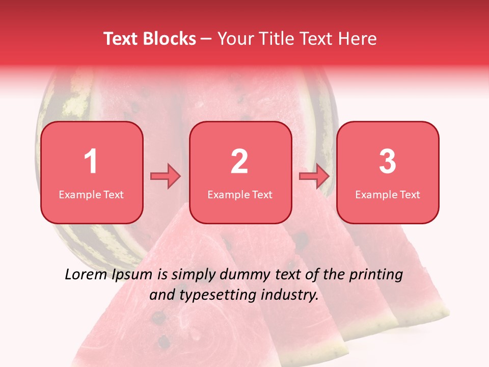 White Portion Raw PowerPoint Template