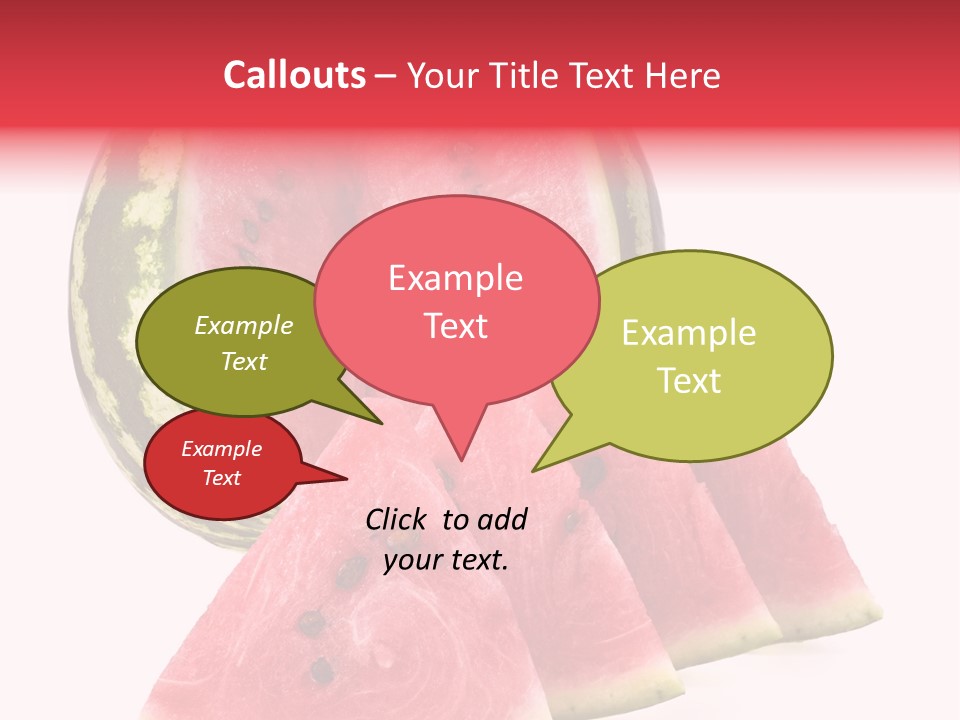 White Portion Raw PowerPoint Template