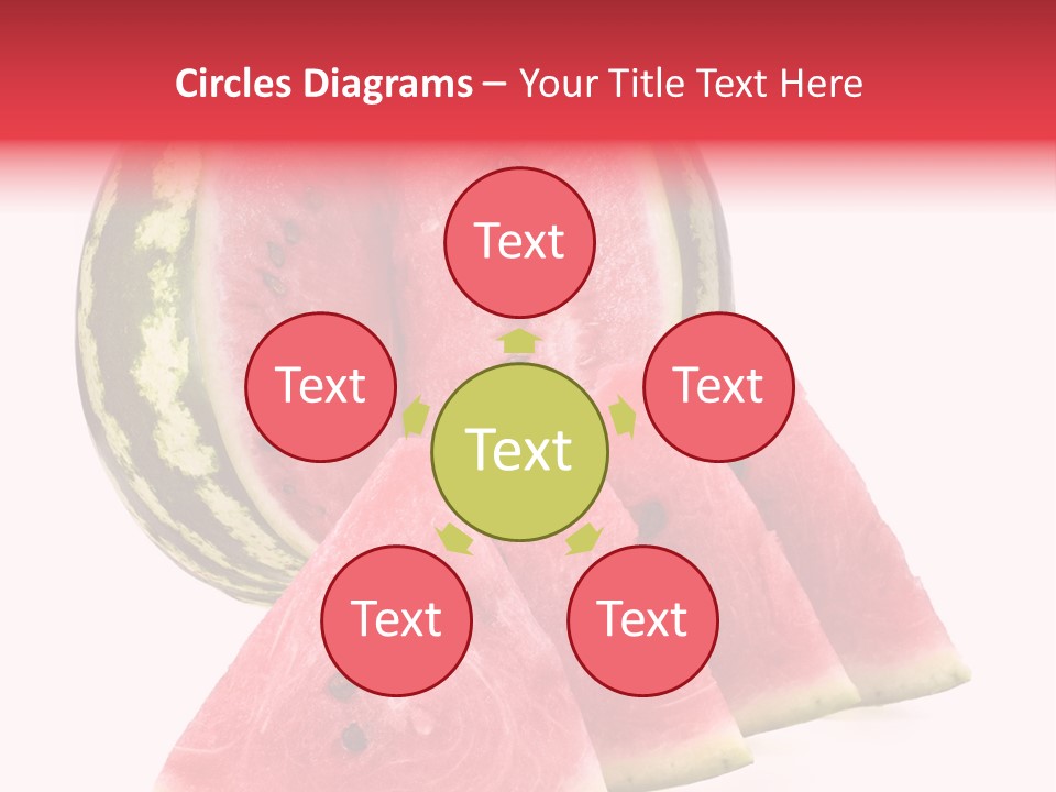 White Portion Raw PowerPoint Template