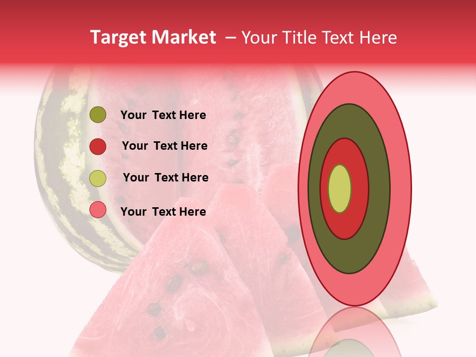 White Portion Raw PowerPoint Template