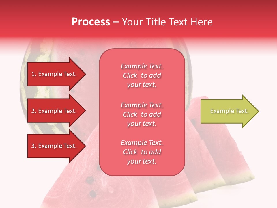 White Portion Raw PowerPoint Template