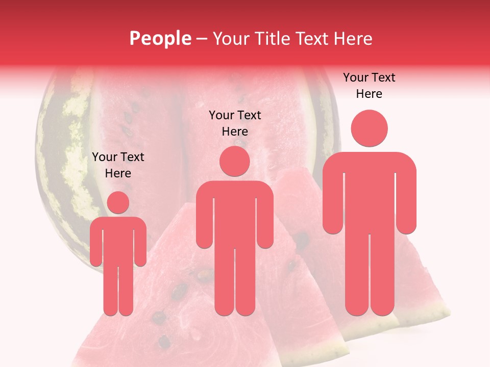 White Portion Raw PowerPoint Template