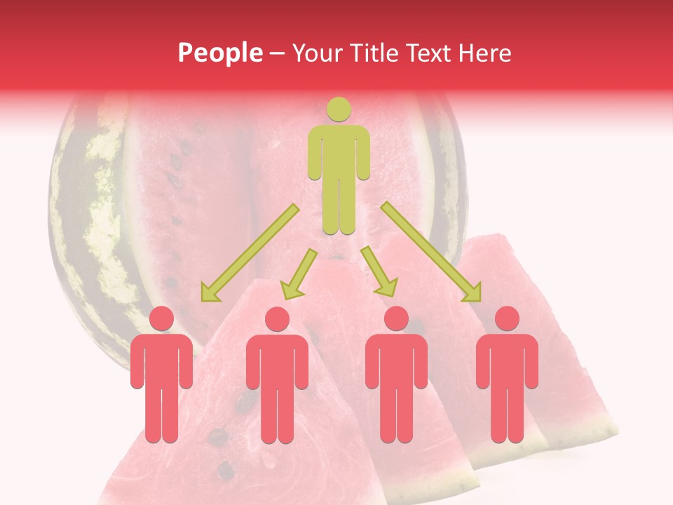 White Portion Raw PowerPoint Template