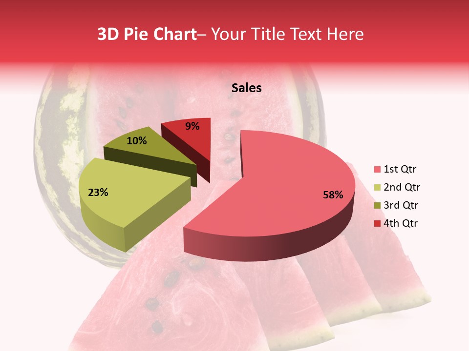 White Portion Raw PowerPoint Template