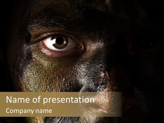 Concept Confrontation Conflict PowerPoint Template