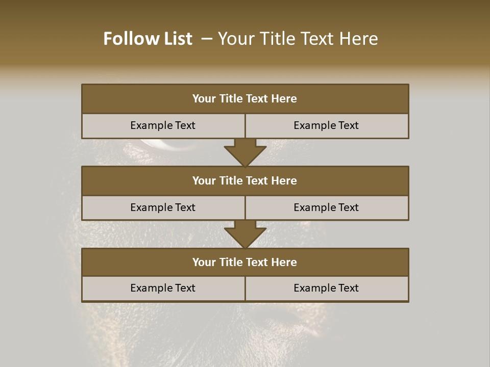 Concept Confrontation Conflict PowerPoint Template