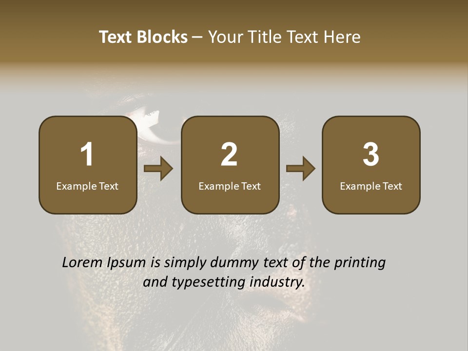 Concept Confrontation Conflict PowerPoint Template