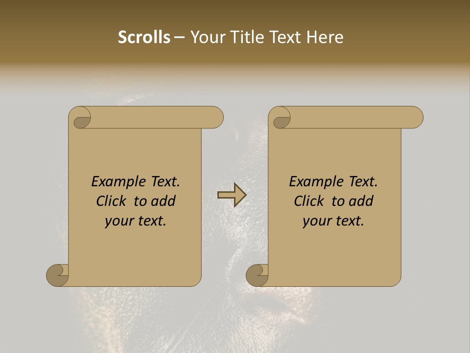 Concept Confrontation Conflict PowerPoint Template