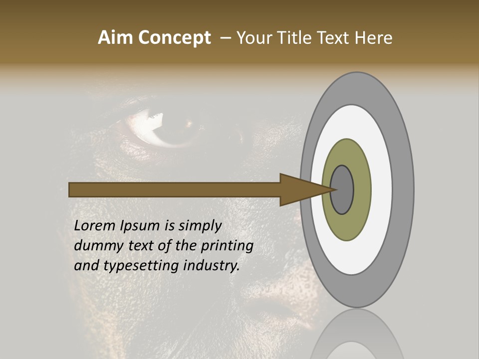 Concept Confrontation Conflict PowerPoint Template