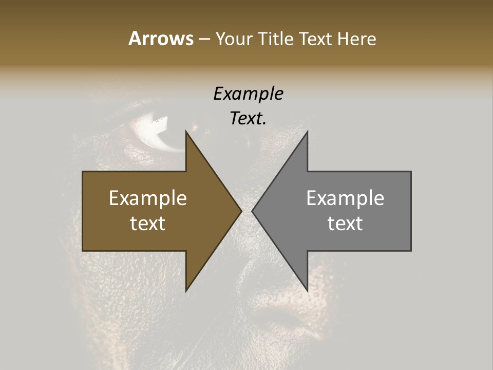 Concept Confrontation Conflict PowerPoint Template