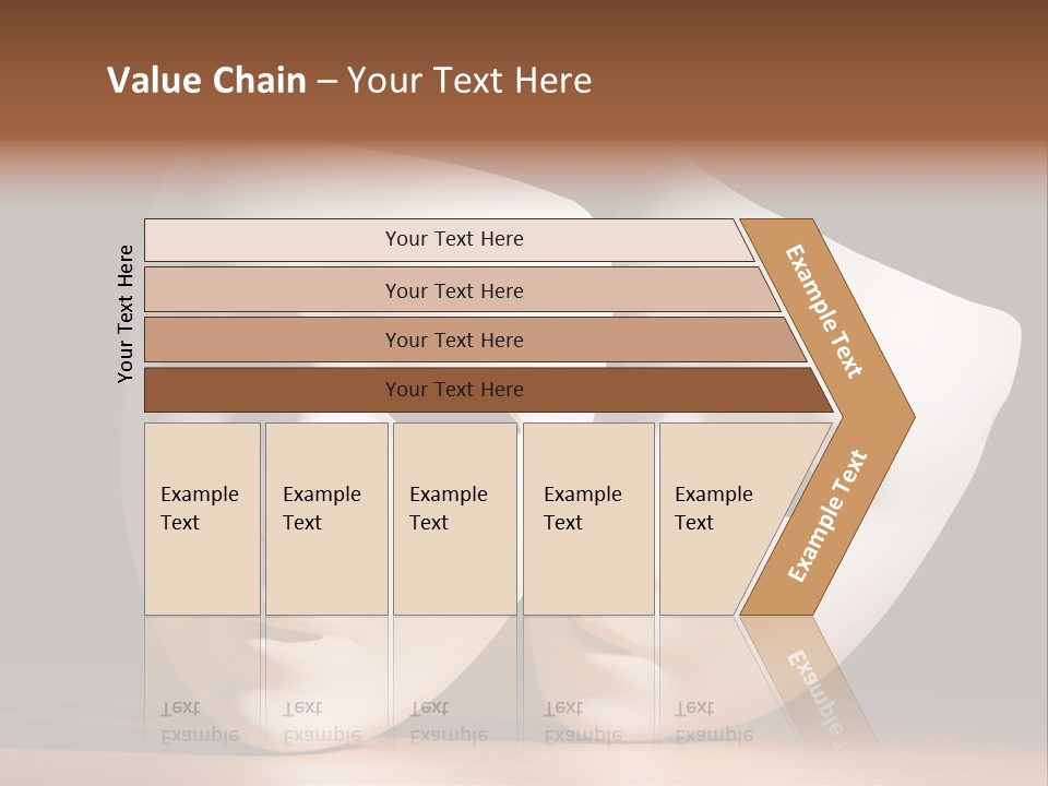 Folded Actor Cheerful PowerPoint Template