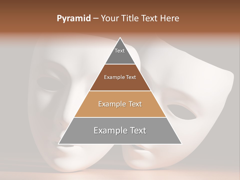 Folded Actor Cheerful PowerPoint Template