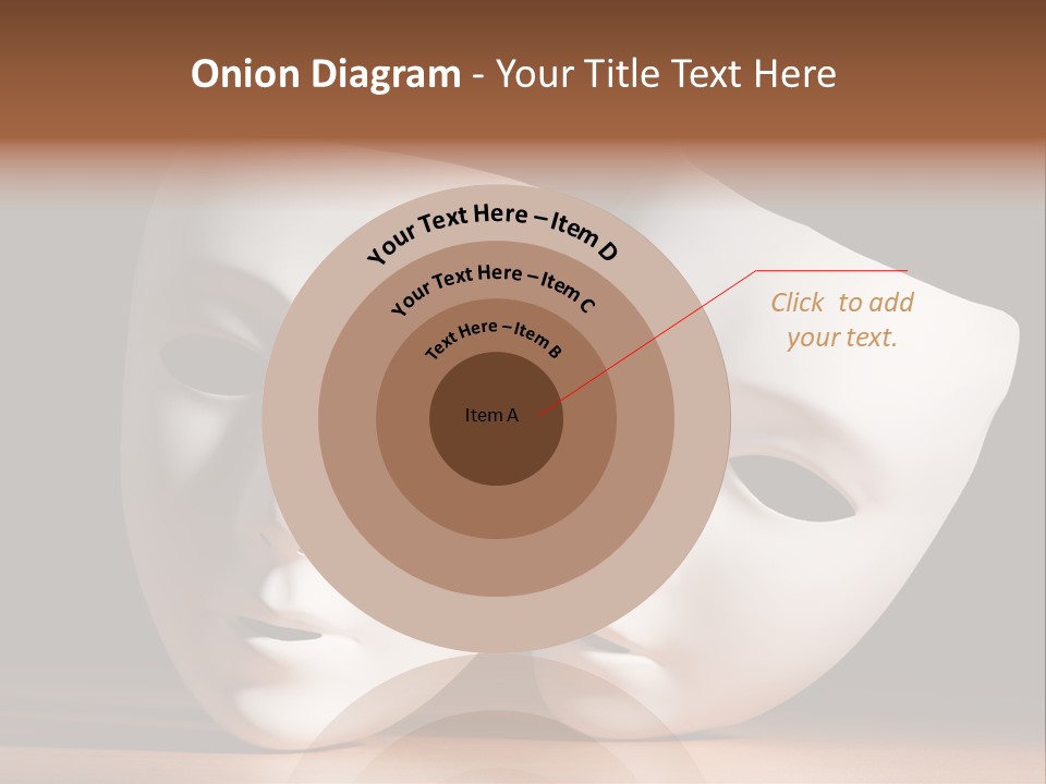 Folded Actor Cheerful PowerPoint Template