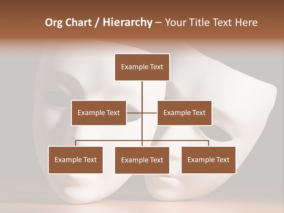 Folded Actor Cheerful PowerPoint Template