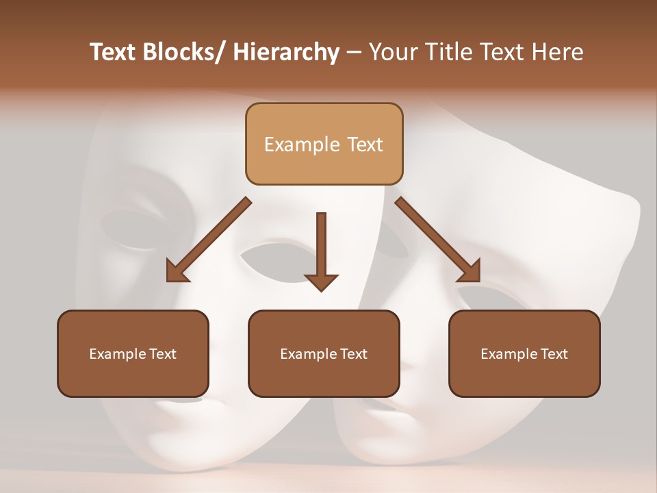 Folded Actor Cheerful PowerPoint Template