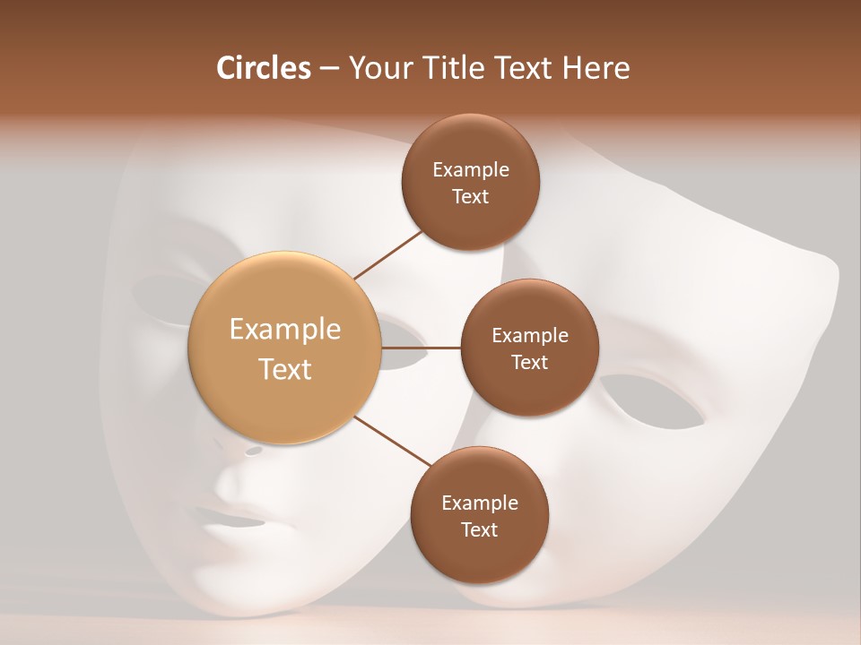 Folded Actor Cheerful PowerPoint Template