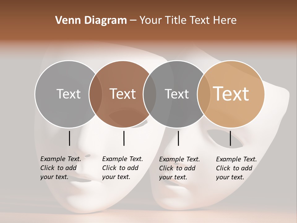 Folded Actor Cheerful PowerPoint Template