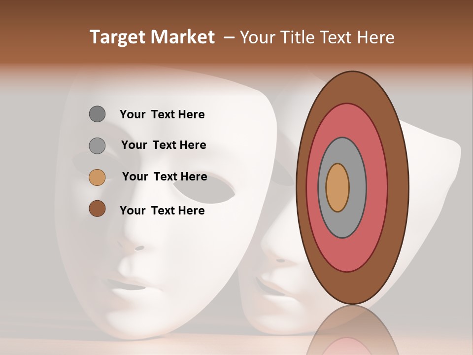 Folded Actor Cheerful PowerPoint Template