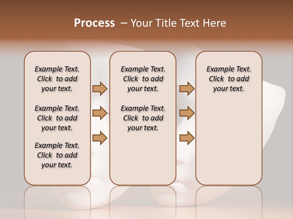 Folded Actor Cheerful PowerPoint Template