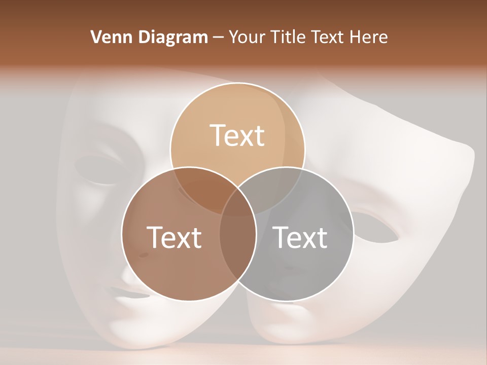 Folded Actor Cheerful PowerPoint Template