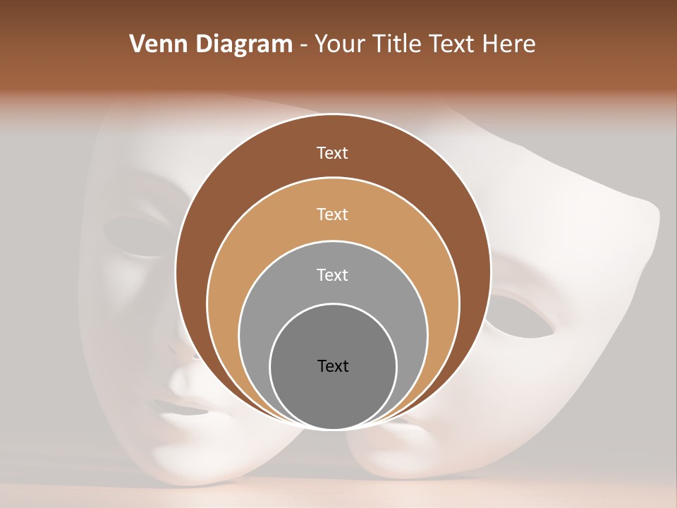 Folded Actor Cheerful PowerPoint Template