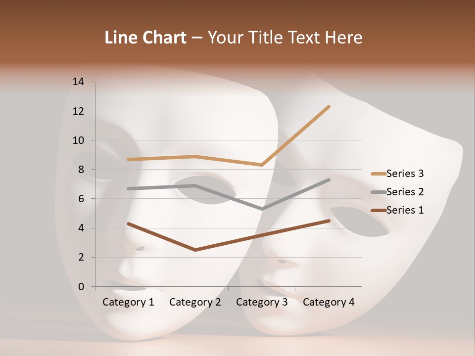 Folded Actor Cheerful PowerPoint Template