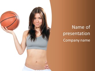 Sport Exercising Attractive PowerPoint Template